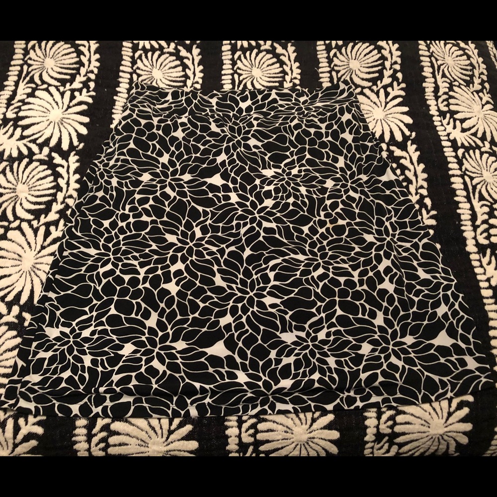 Merona Patterned Skirt featuring Shapewear.